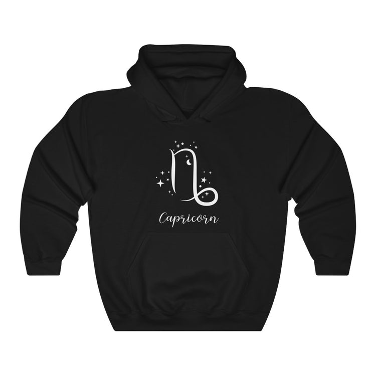 Capricorn Symbol Hooded Sweatshirt
