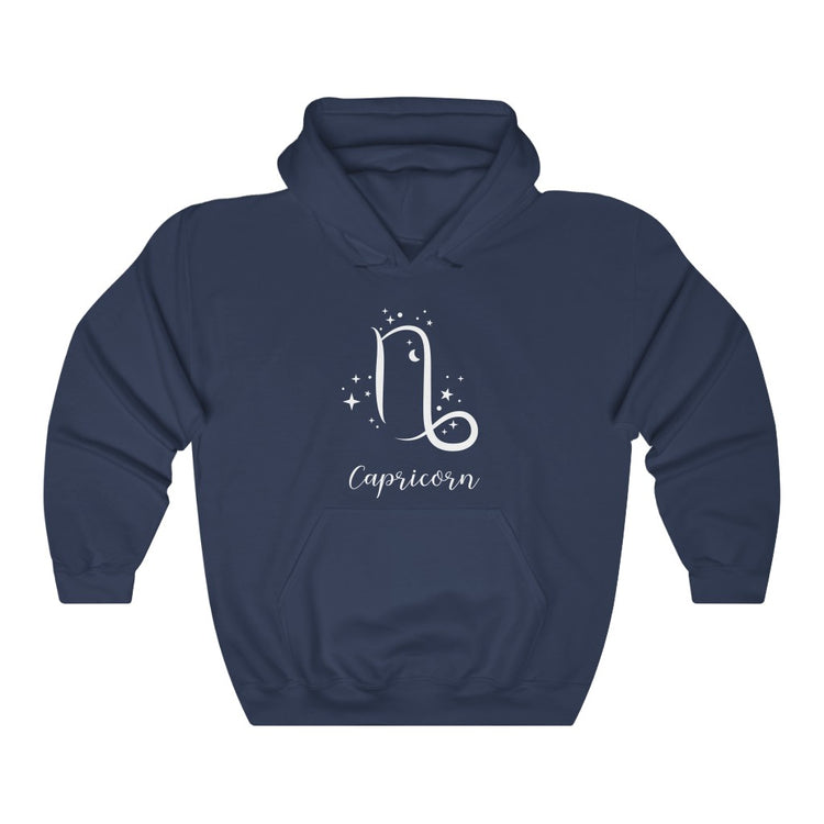 Capricorn Symbol Hooded Sweatshirt