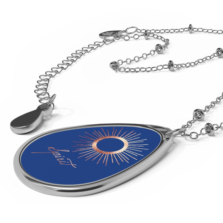 Element Spirit Oval Necklace