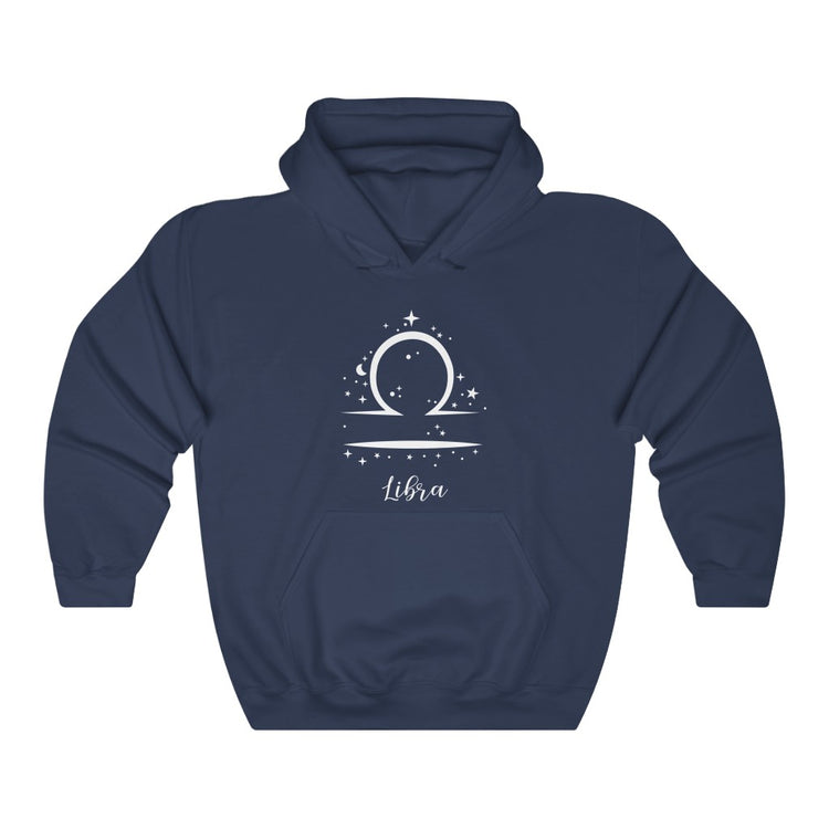 Libra Symbol Hooded Sweatshirt
