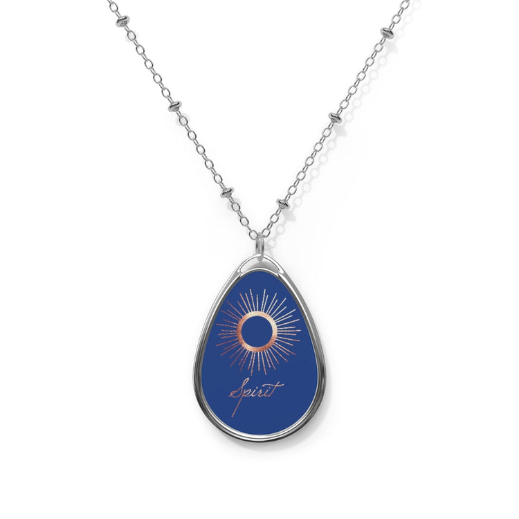 Element Spirit Oval Necklace