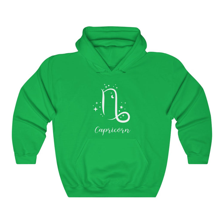 Capricorn Symbol Hooded Sweatshirt
