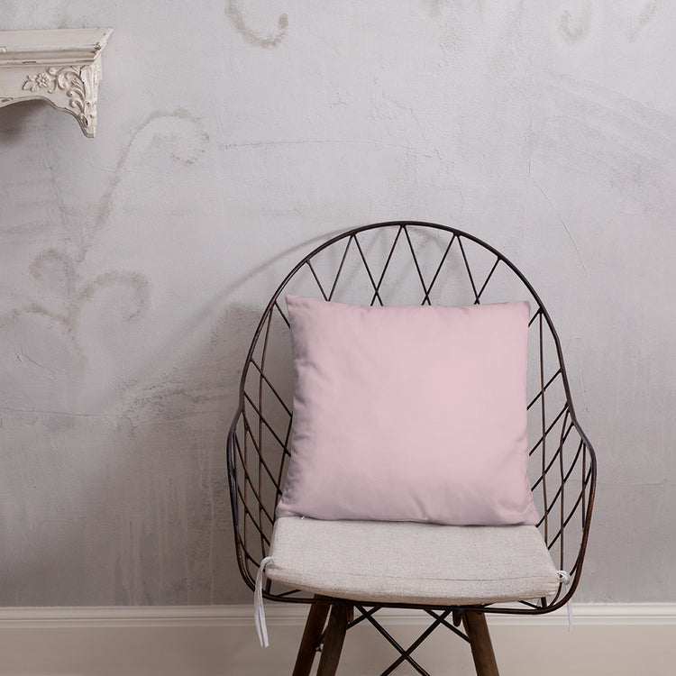 Pink with Sunflower Mandala Throw Pillow