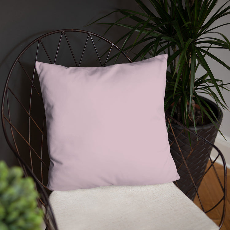Pink with Sunflower Mandala Throw Pillow