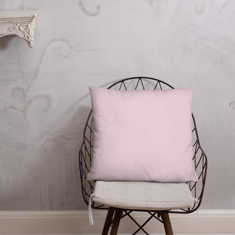 Pink with Sunflower Mandala Throw Pillow