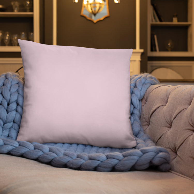Pink with Sunflower Mandala Throw Pillow