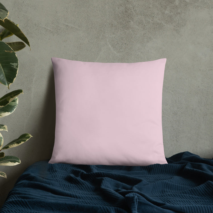 Pink with Sunflower Mandala Throw Pillow