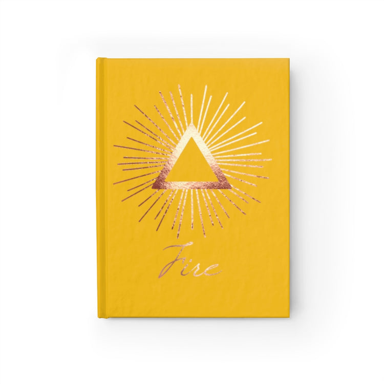 Journal Element Fire - Ruled Line