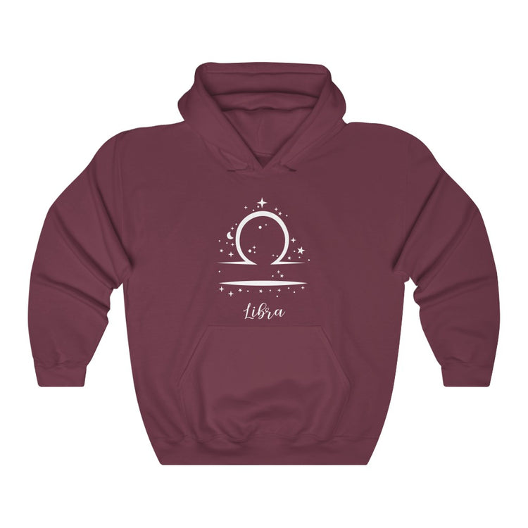 Libra Symbol Hooded Sweatshirt