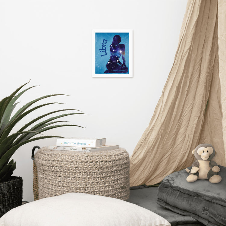 Zodiac Libra Framed Poster