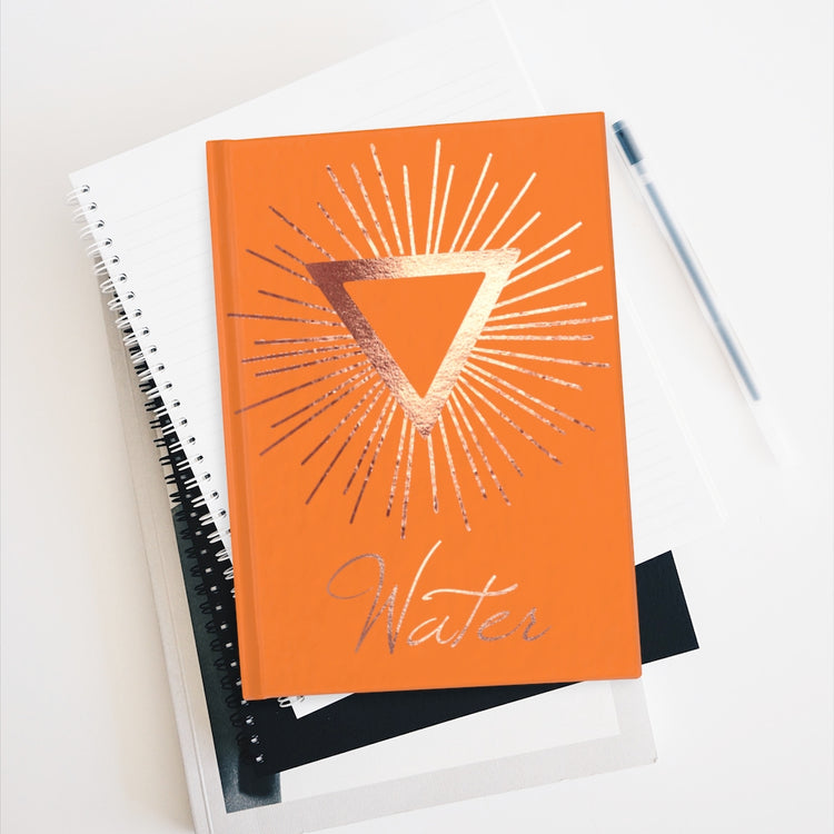 Journal Element Water - Ruled Line