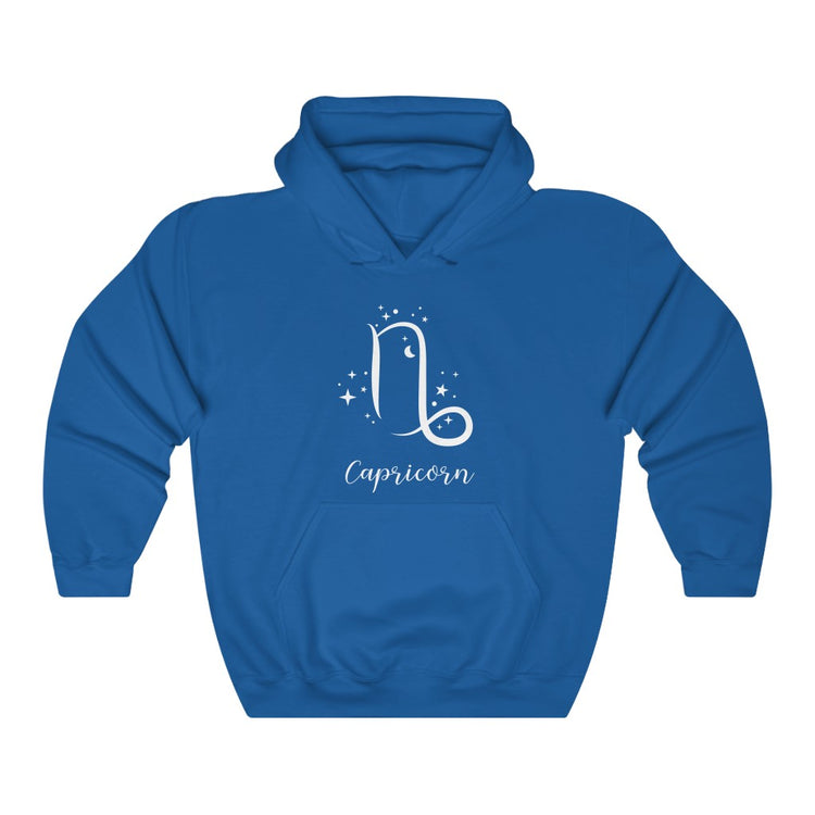Capricorn Symbol Hooded Sweatshirt
