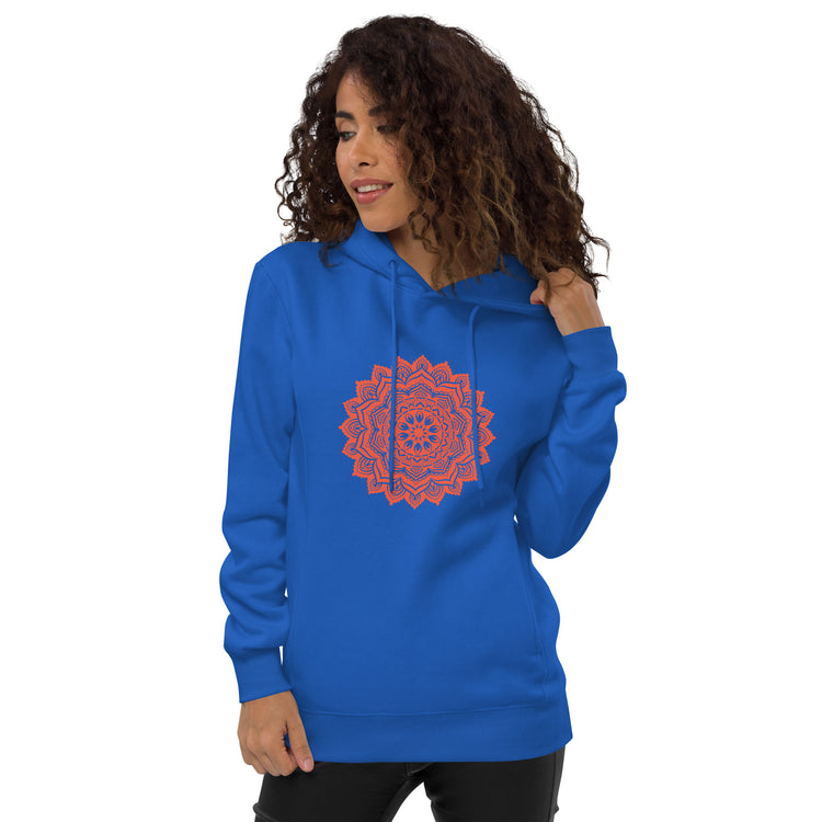 Mandala Orange Unisex Fashion Hoodie