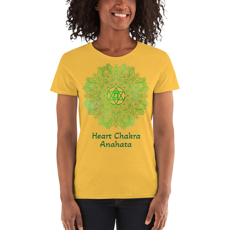 Heart Chakra Mandala Women's short sleeve t-shirt