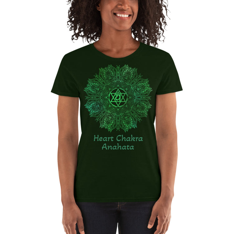 Heart Chakra Mandala Women's short sleeve t-shirt
