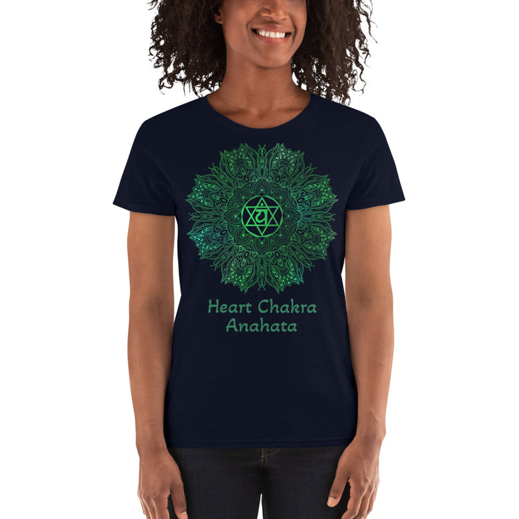 Heart Chakra Mandala Women's short sleeve t-shirt