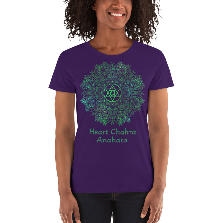 Heart Chakra Mandala Women's short sleeve t-shirt
