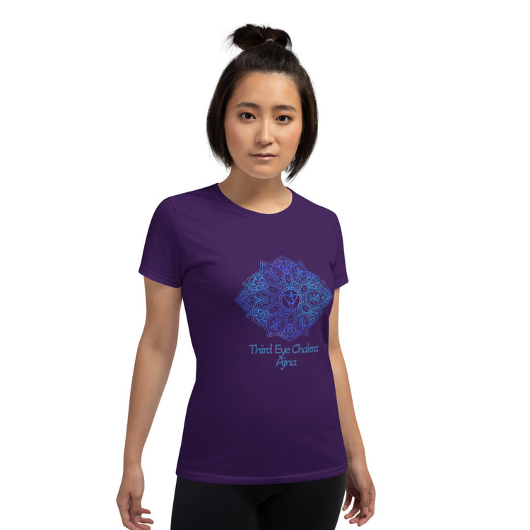 Third Eye Chakra Mandala Women's short sleeve t-shirt
