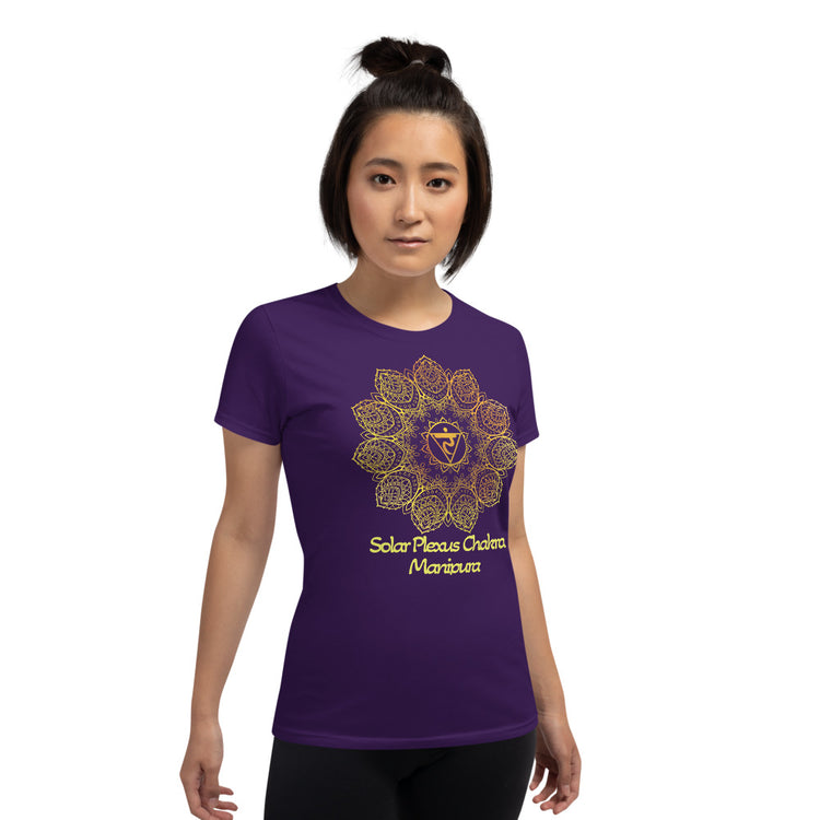 Solar Plexus Chakra Mandala Women's Short Sleeve T-shirt