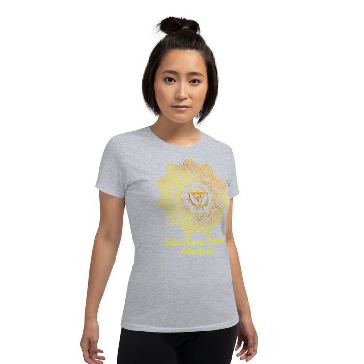 Solar Plexus Chakra Mandala Women's Short Sleeve T-shirt