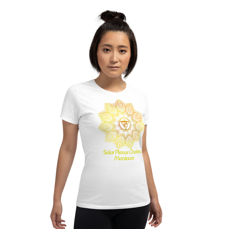 Solar Plexus Chakra Mandala Women's Short Sleeve T-shirt