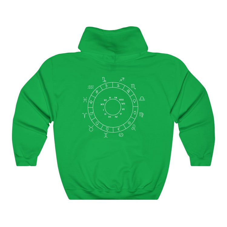 Aquarius Symbol Hooded Sweatshirt