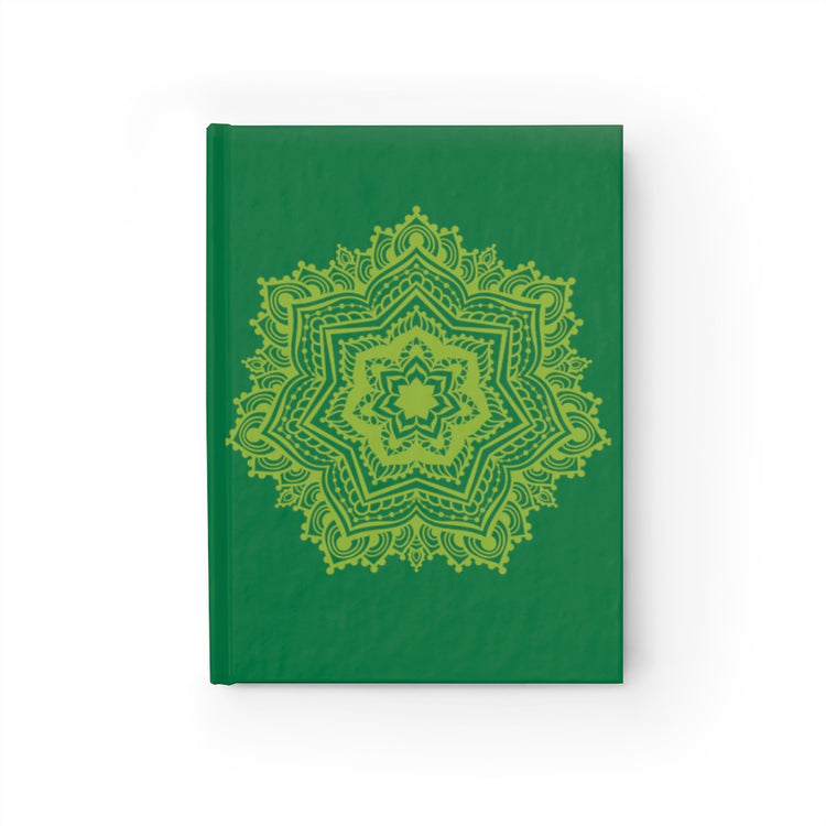 Journal Green Mandala - Ruled Line