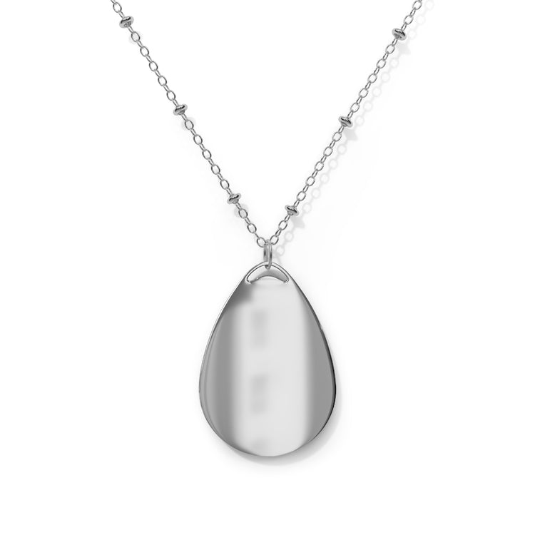Element Water Oval Necklace