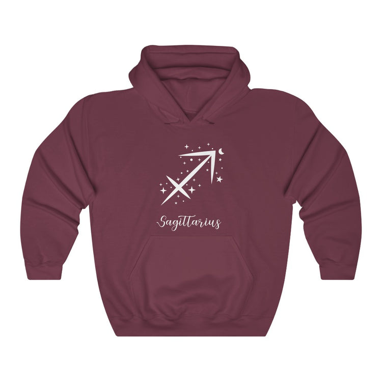 Sagittarius Symbol Hooded Sweatshirt