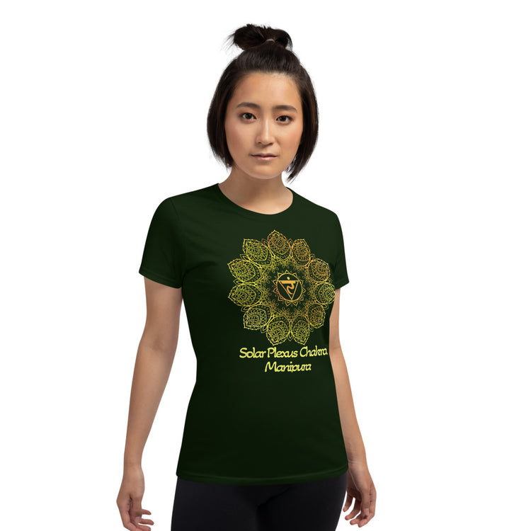 Solar Plexus Chakra Mandala Women's Short Sleeve T-shirt